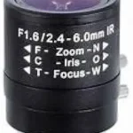 ACTi PLEN-0201 Vari-focal f2.4-6mm Lens