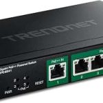 5-Port Gigabit PoE++ Powered Managed Switch with PoE Passthrough